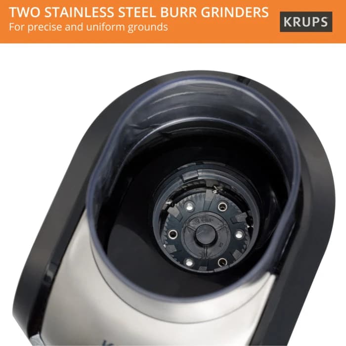 Krups Burr Grinder Gvx2 Black-Metal