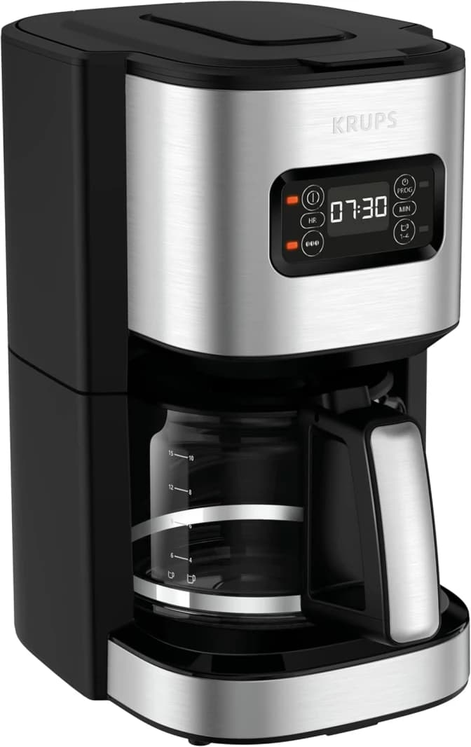 Krups 10 Cups 1.25l Ss Digital Coffee Maker