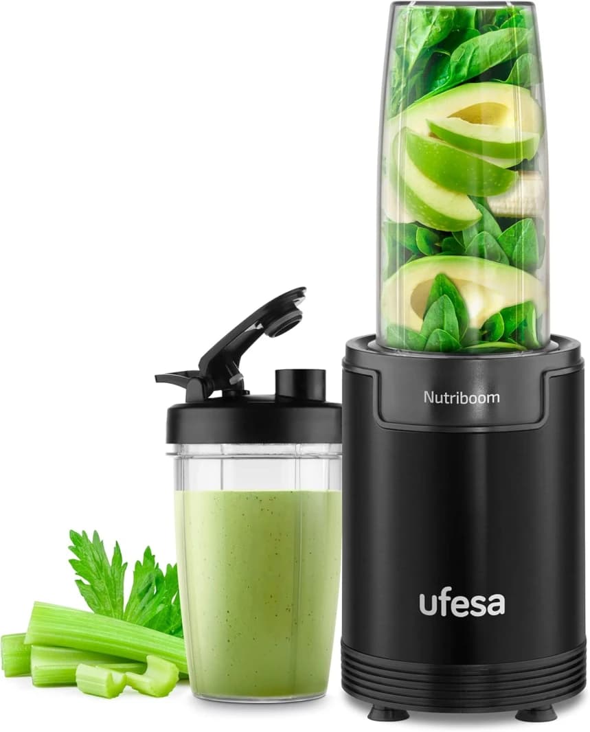 Ufesa BS2500 Nutriboom Individual Tabletop Blender, Multi-Function Nutrient Extractor, 900 W