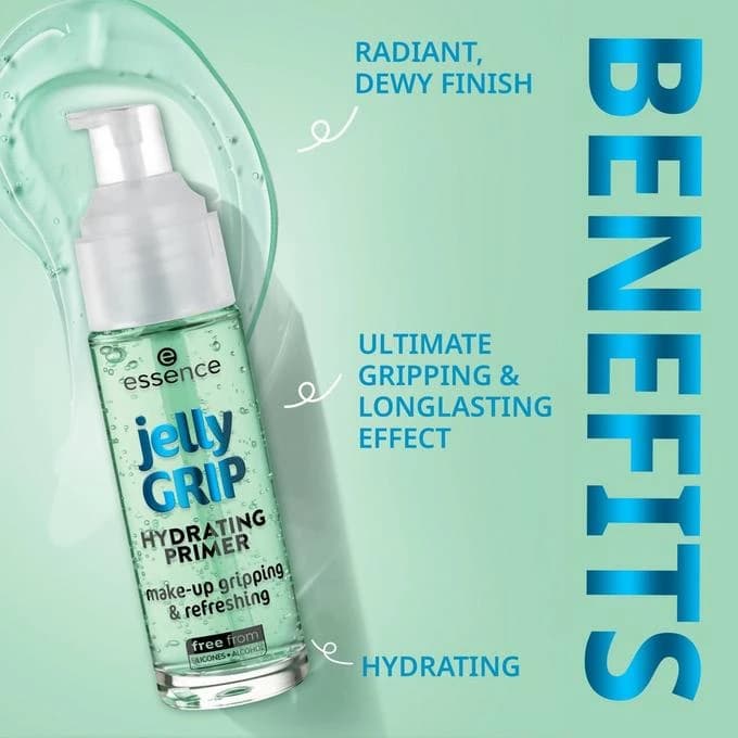Hydrating Primer Gel Foundation for Even and Radiant Skin, Long-Lasting Makeup