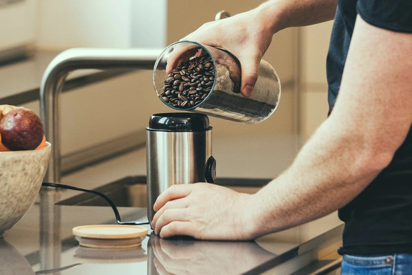 Severin Coffee & Spice Grinder, 150W Stainless Steel Cleaver
