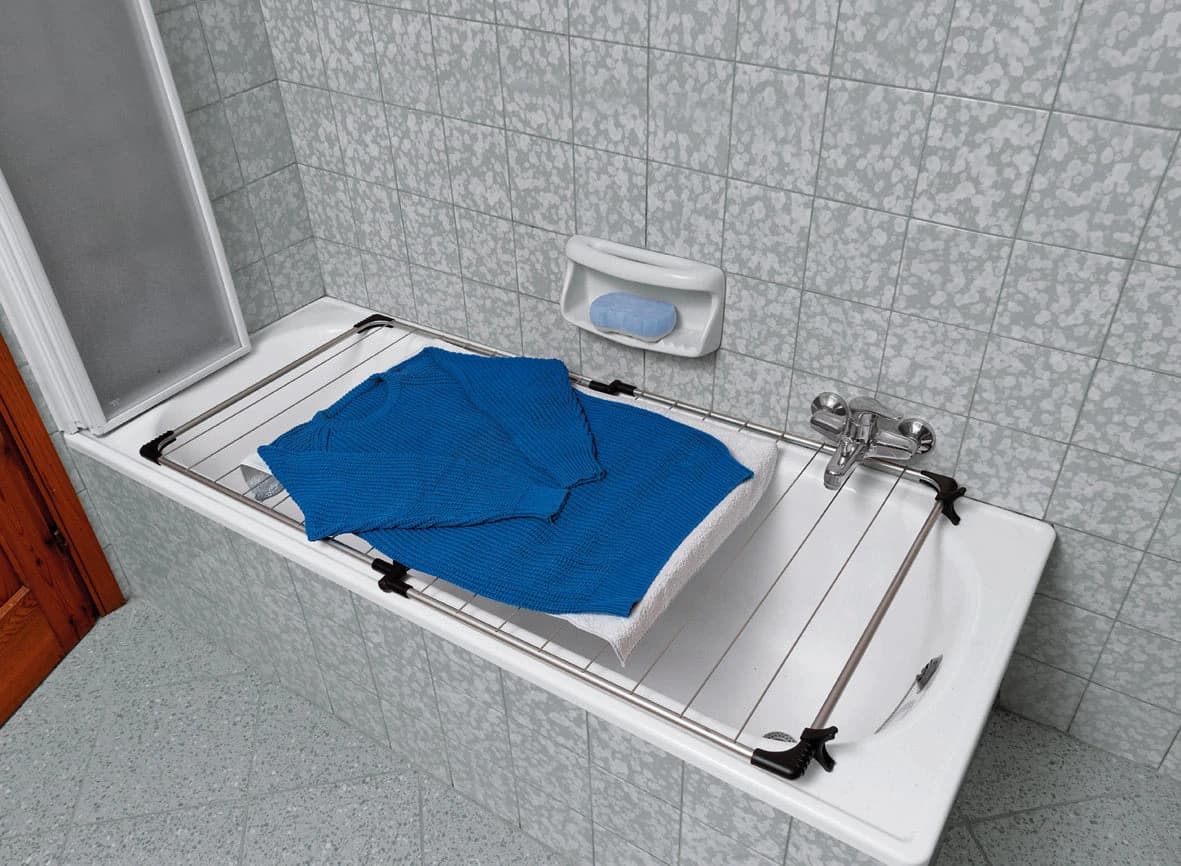 Metaltex Epotherm Coating Laundry Drier for Bath Tub, 68x65 cm