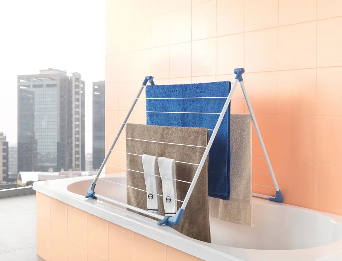 Metaltex Epotherm Coating Laundry Drier for Bath Tub, 68x65 cm
