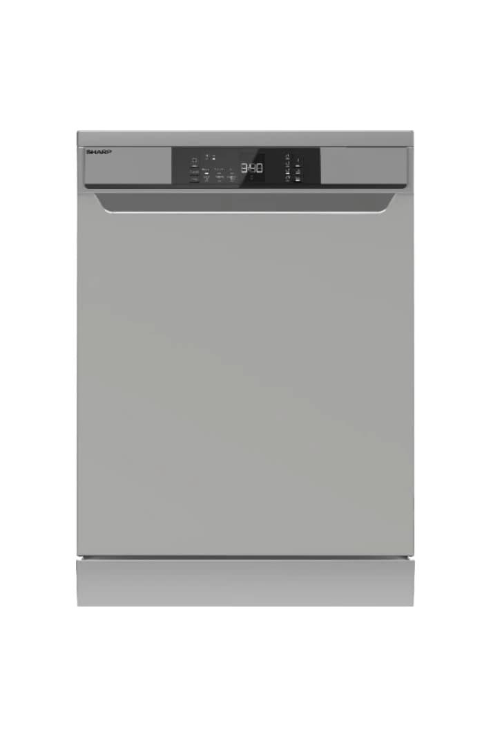 SHARP Dishwasher 15 Place Settings, 6 Programs, Stainless