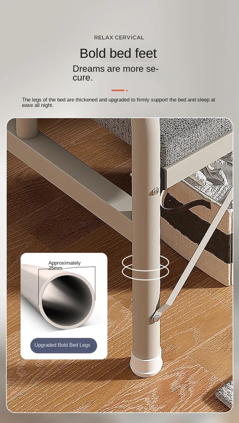 Folding Metal Bed
