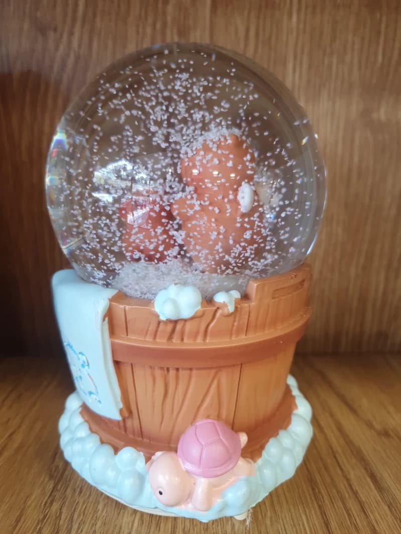 Phoenix Snow Globe with Adorable Tiny Figurine Design for Decor Enthusiasts