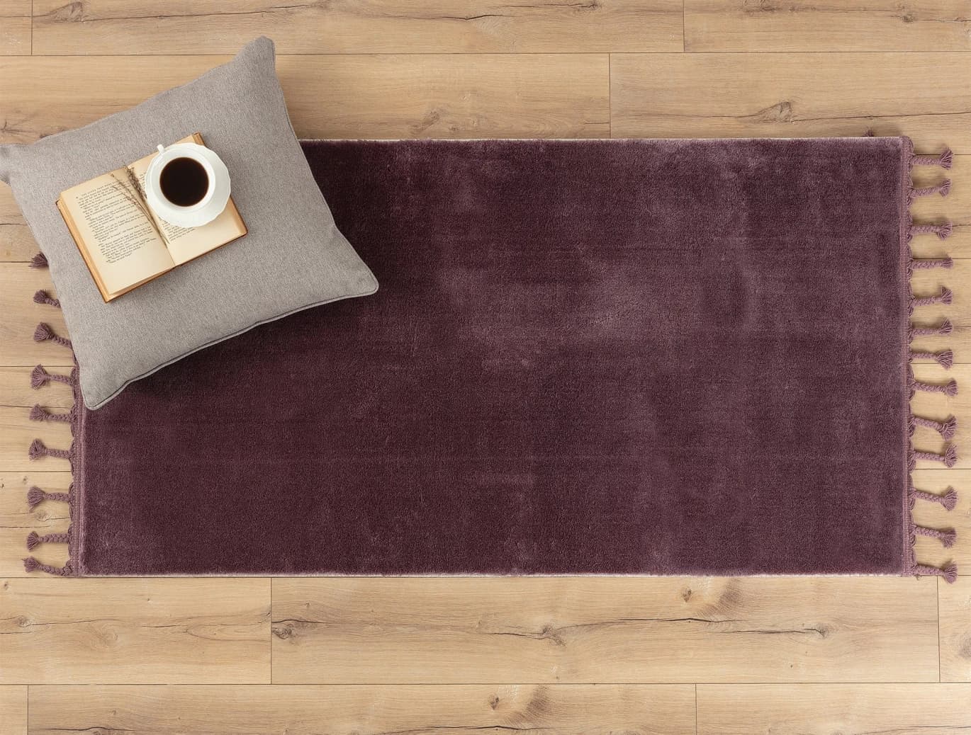 Carol Fringed Carpet | Madame Coco