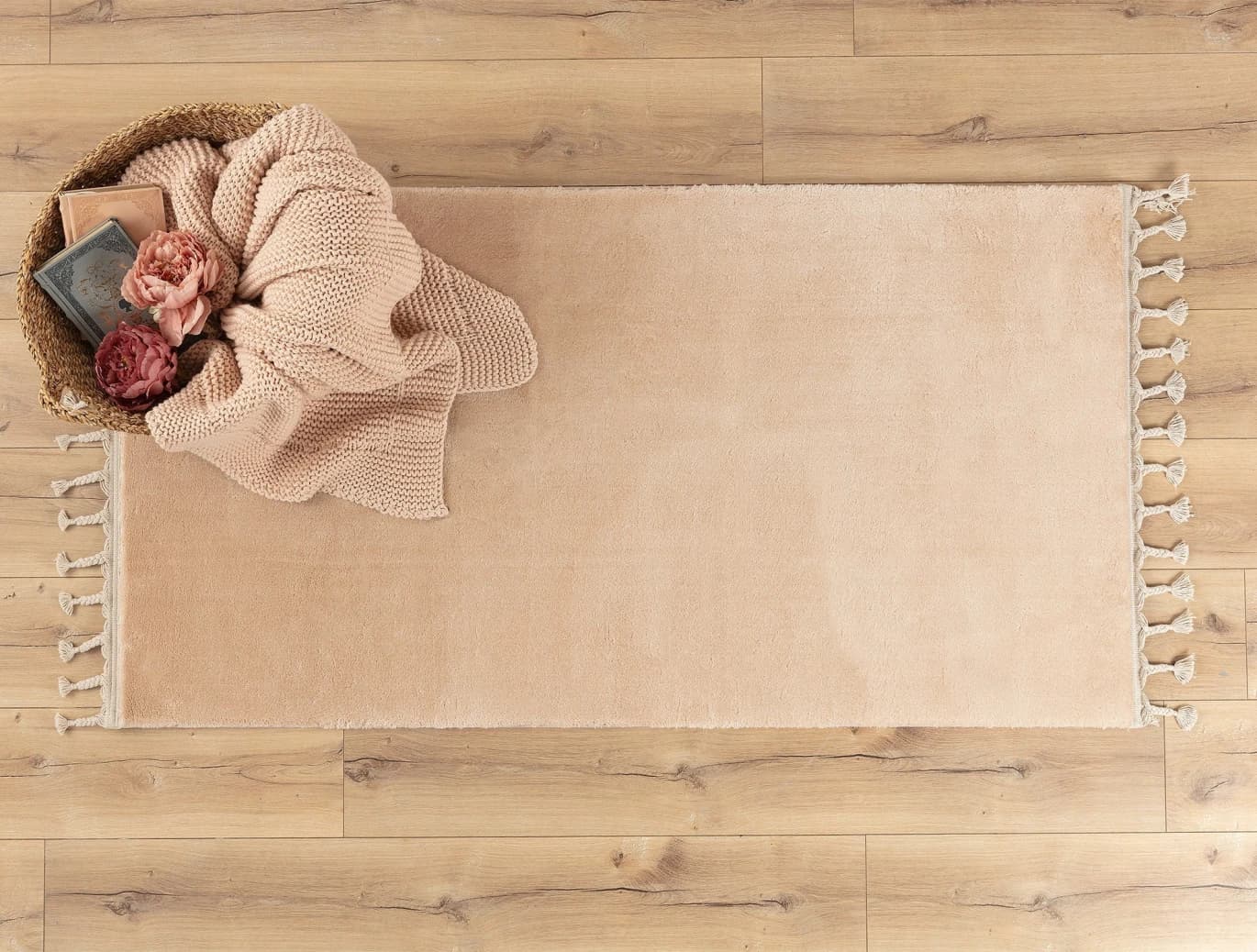 Carol Fringed Carpet | Madame Coco