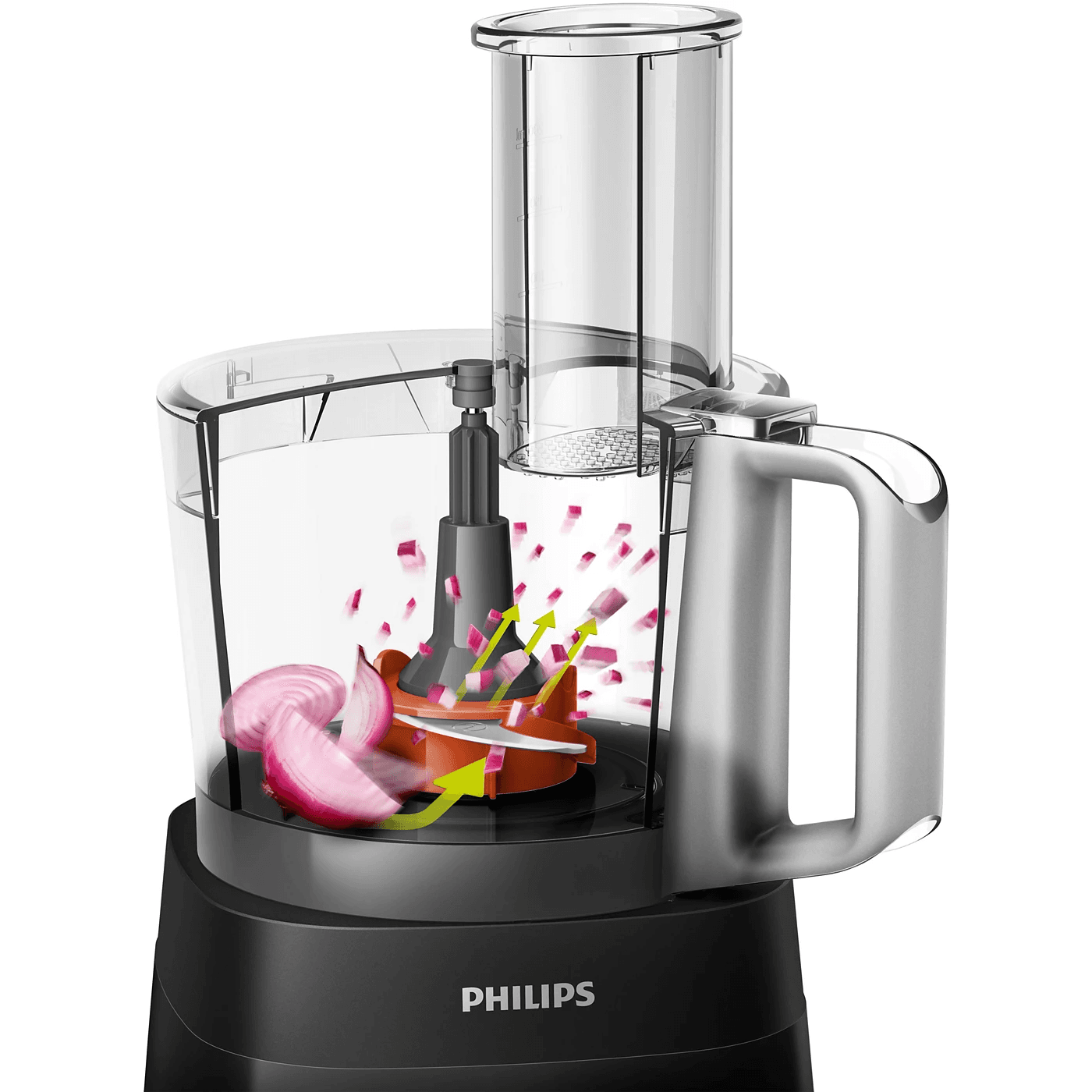 Philips 5000 Series Food Processor HR7302/90 – 750W, 6 Accessories, Versatile Kitchen Performance