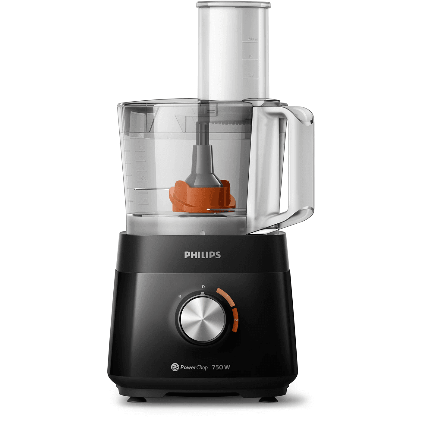 Philips 5000 Series Food Processor HR7302/90 – 750W, 6 Accessories, Versatile Kitchen Performance