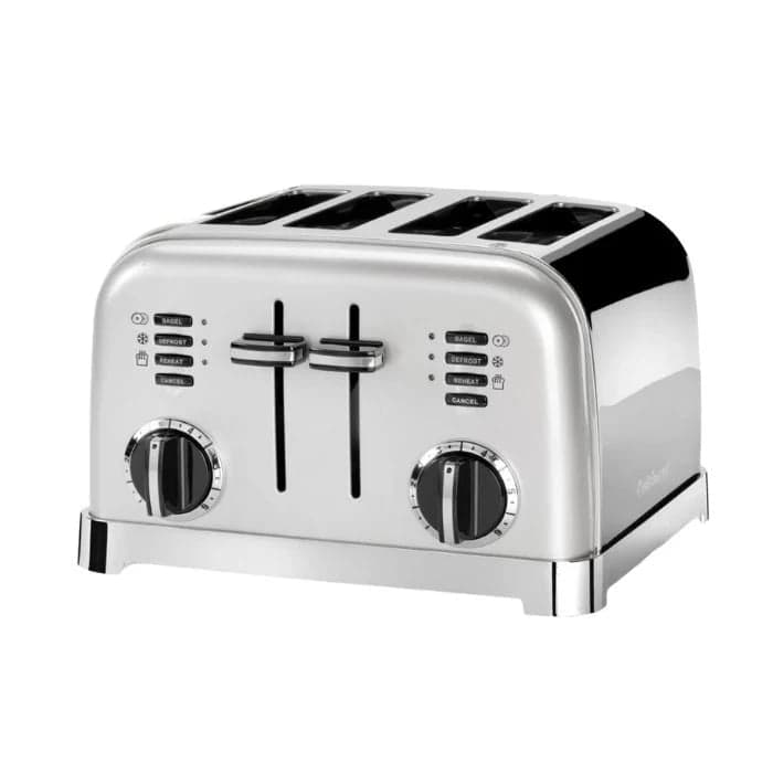 CUISINART 4 Slice Toaster 1800W Pearl Silver
