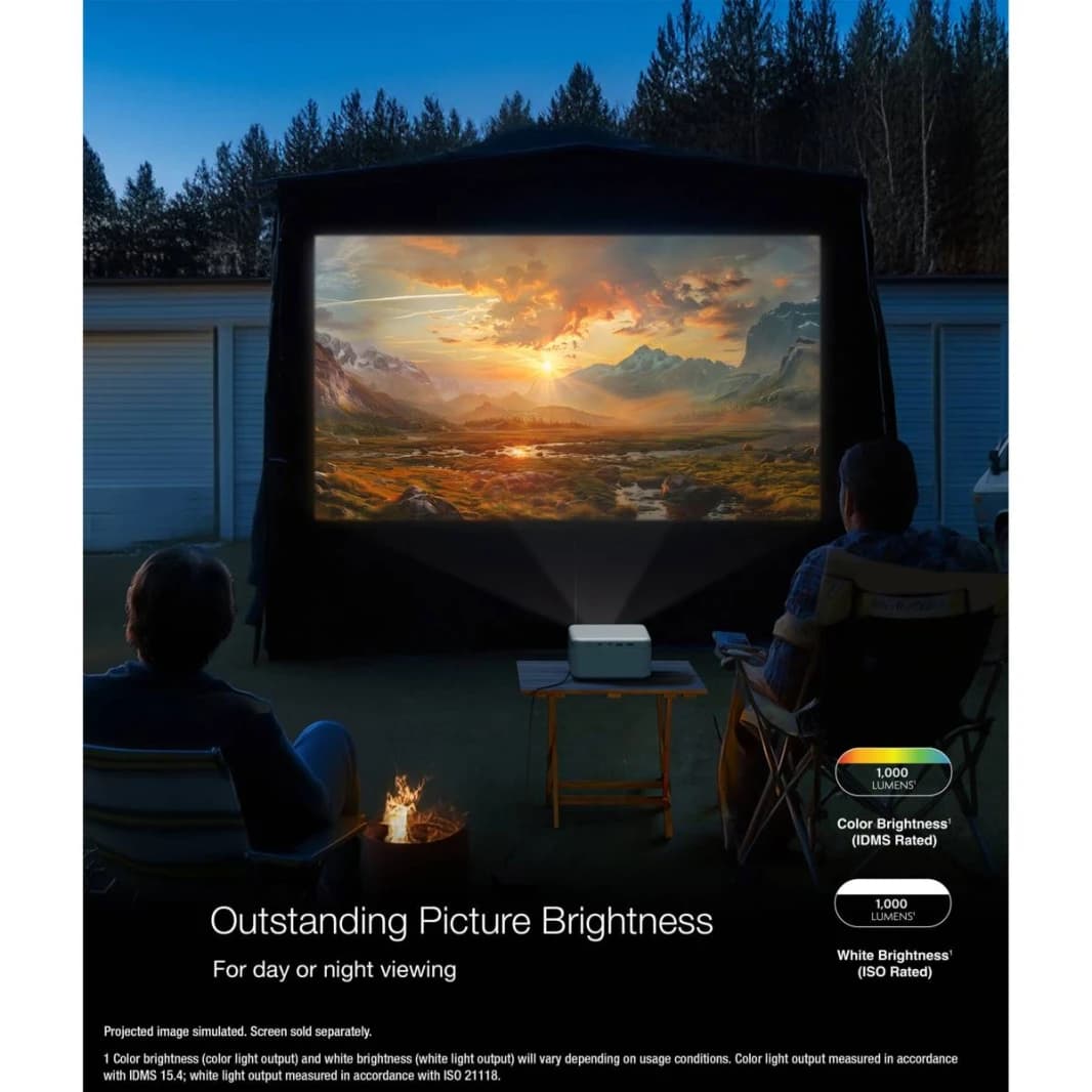 Epson EpiqVision Mini EF21 Portable Smart Laser Projector