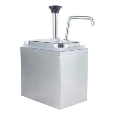 Condiment/Sauce Dispenser with Stainless Steel Pump 1 x 2 Litre