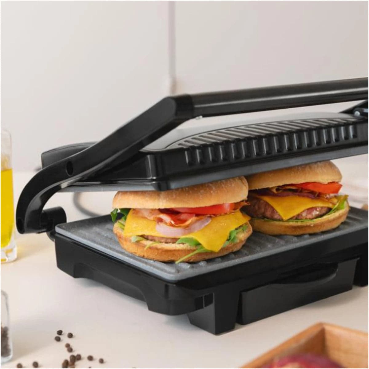 Cecotec Rock’nGrill 1000 Dark Contact Grill