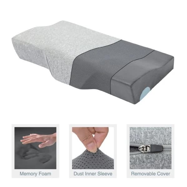 ARMN Pedic Memory Foam Pillow with Support Tube C