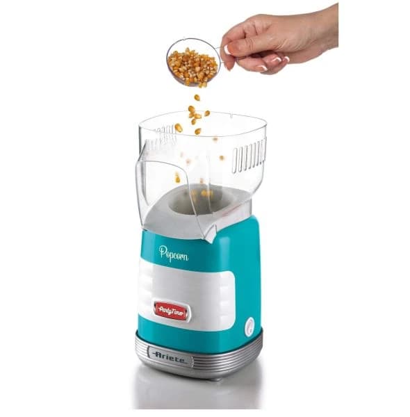 Ariete Party Time Popcorn Maker – Blue, Fast & Fun