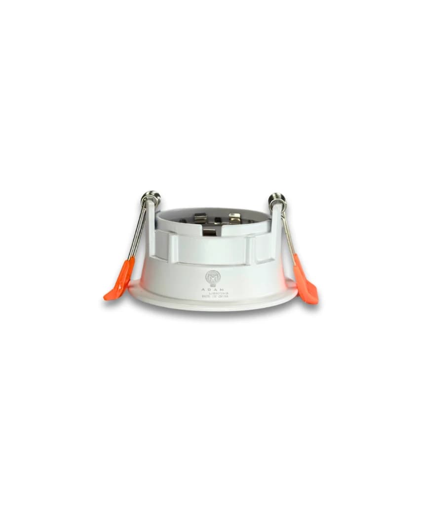 Single Fixed White Trimless Spot