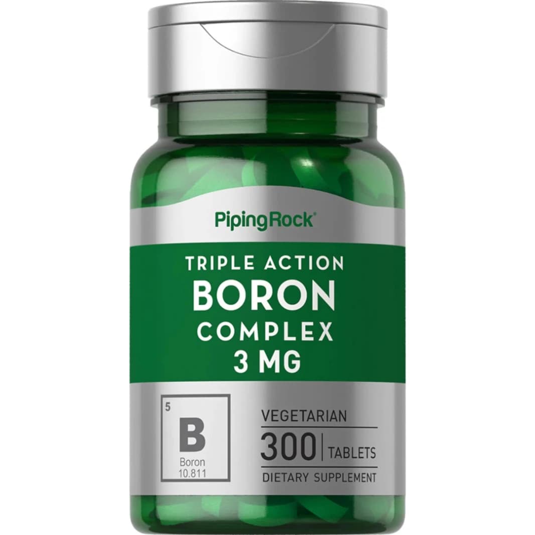 Boron Complex 3 mg 300 Tablets Pipingrock