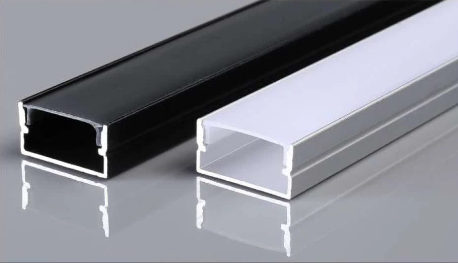 External Profile 2cm*1cm Black