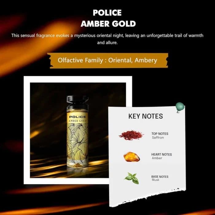 Police Amber Gold EDT 100ml For Women