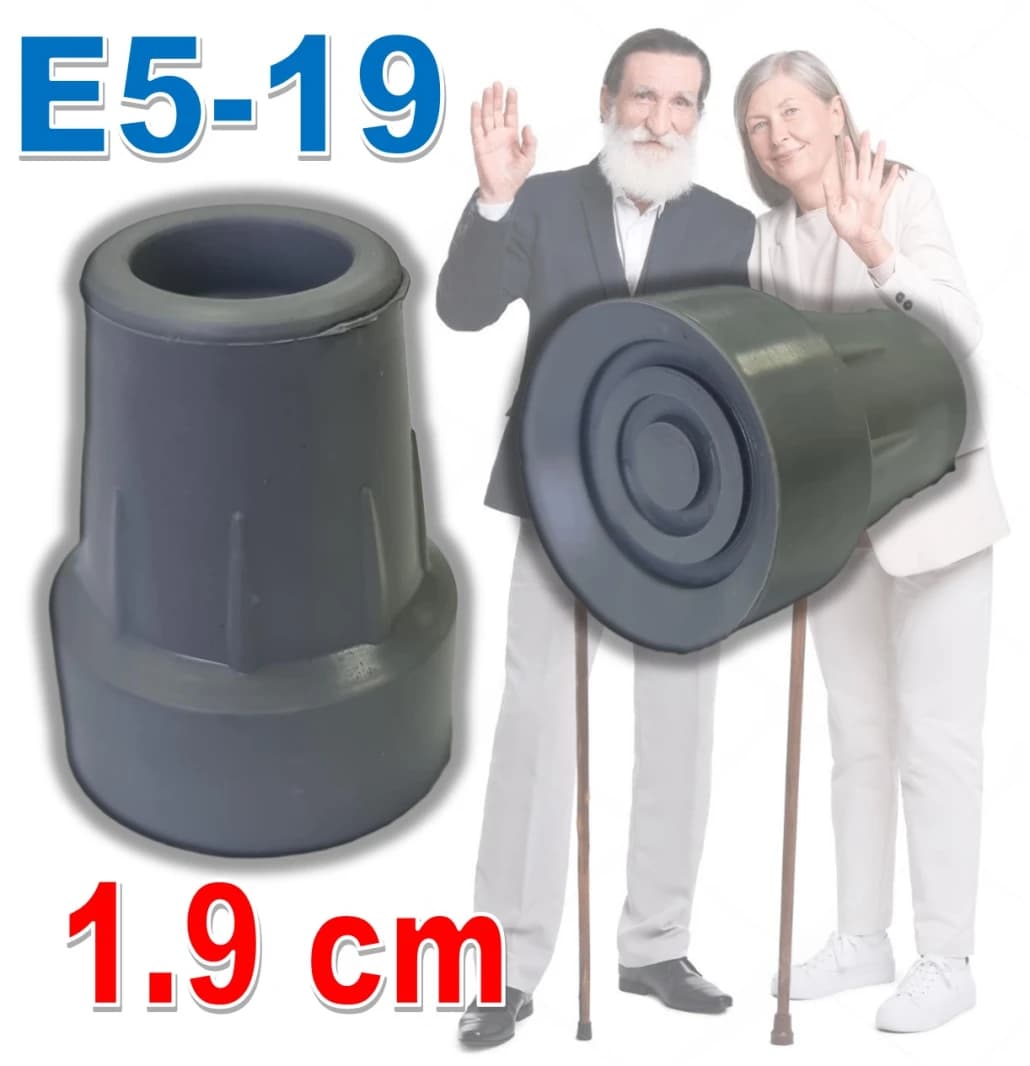 Rubber Tip for Crutches - Large 1.9 cm