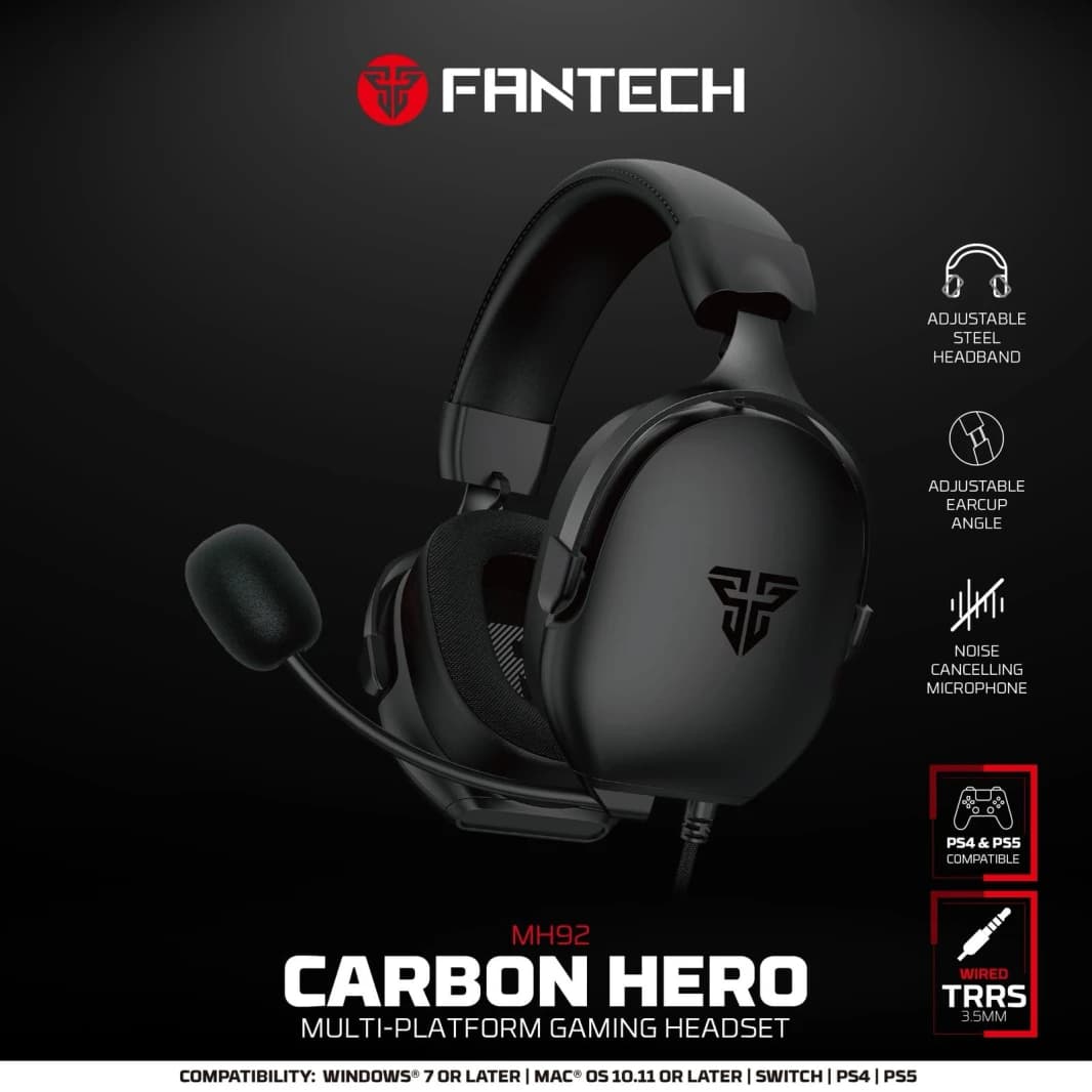Fantech Hero Combo P53 Keyboard, Mouse, Headset, and Mousepad