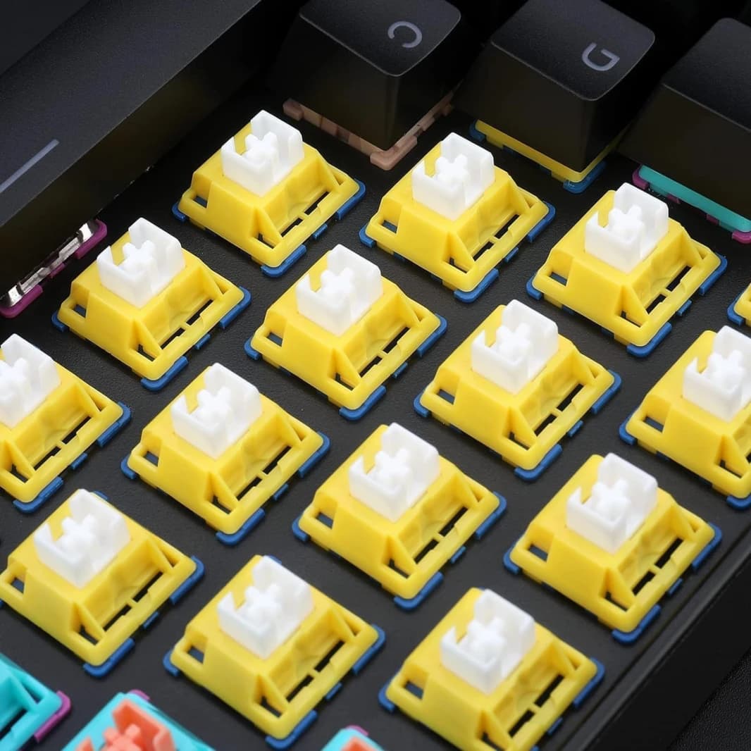 Redragon A113 Bullet-b Tactile Mechanical Switch, 3-pin Plate Mounted Blue