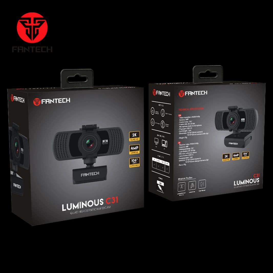 Fantech Luminous C31 QHD 2K Webcam