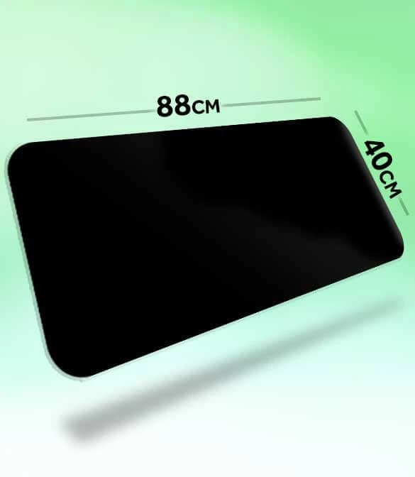 Black Mouse Pad (Double X-Large Size)