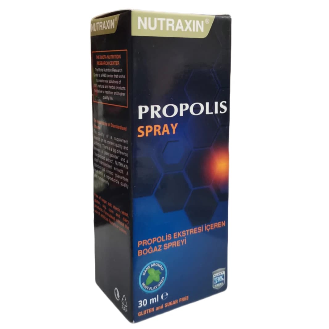 Nutraxin Bee Propolis Throat Spray 30 ml (Turkish Product)