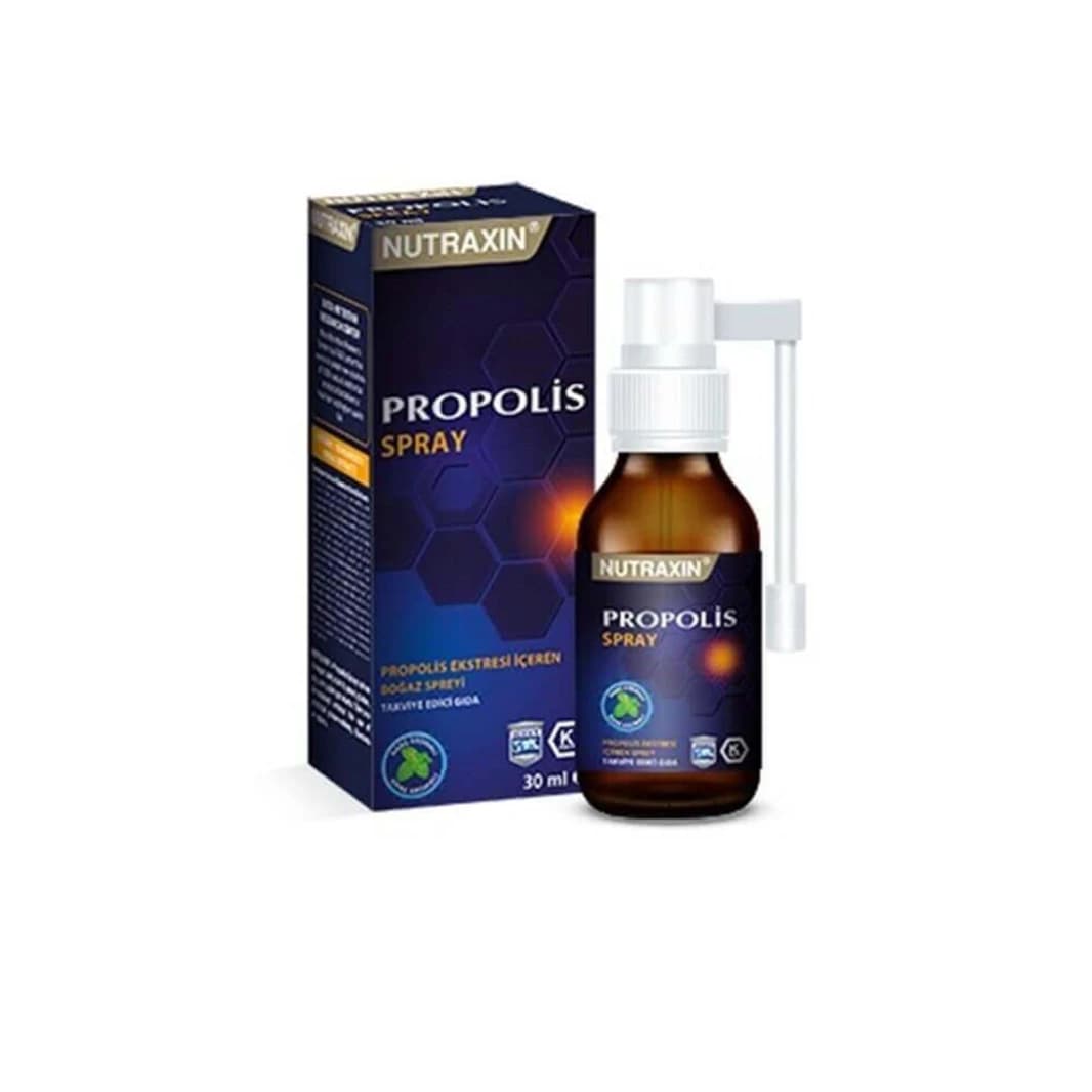 Nutraxin Bee Propolis Throat Spray 30 ml (Turkish Product)