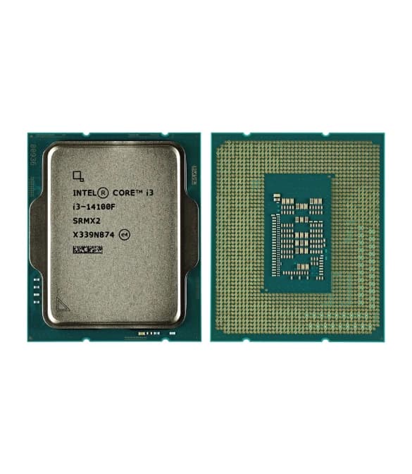 Intel Core i3-14100F Desktop Processor - 4 Cores up to 4.7 GHz, Tray