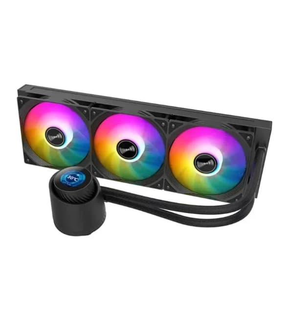 Huntkey GX360R Atlas Shark Cooling 3 Fans - Black