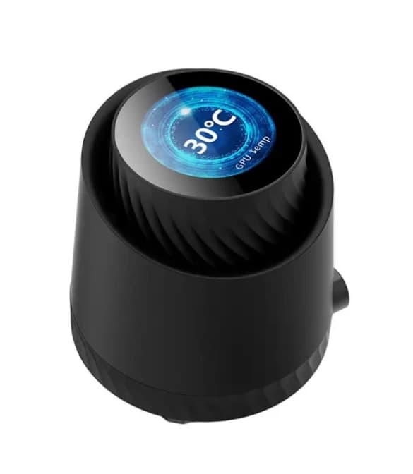 Huntkey GX360R Atlas Shark Cooling 3 Fans - Black