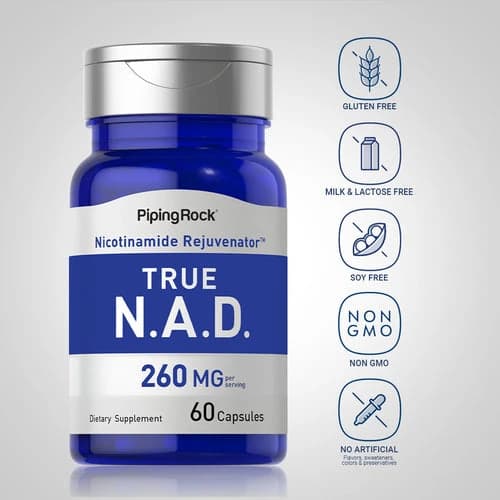 NAD 130 mg 60 Capsules Piping Rock