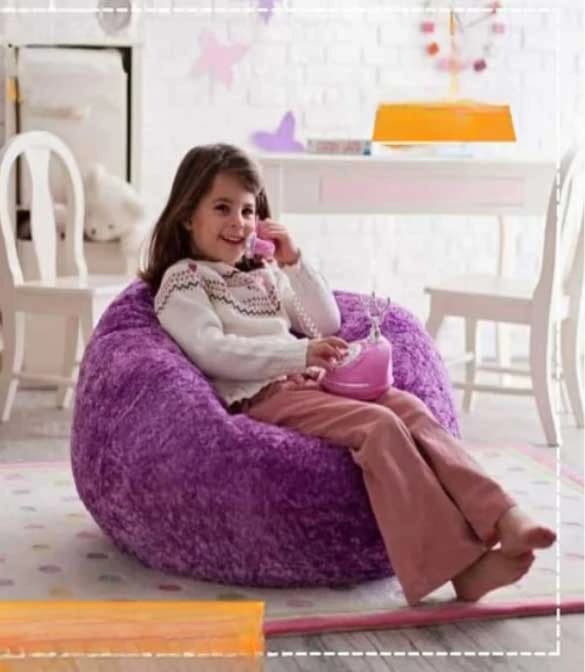 Fur Kids Bean Bag - Multi Color