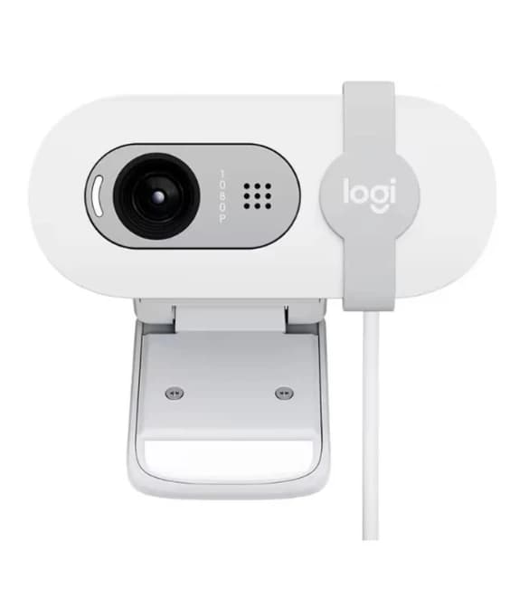 Logitech BRIO 90 1080P Webcam - White