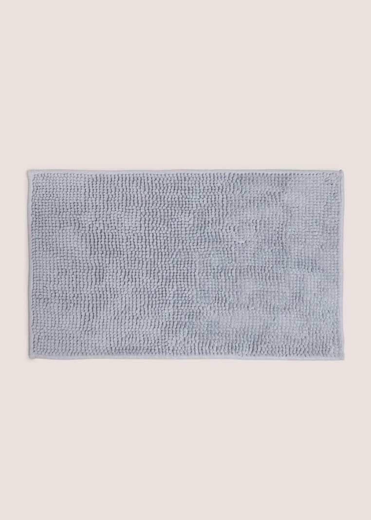 Chenille Bath Mat - Purple