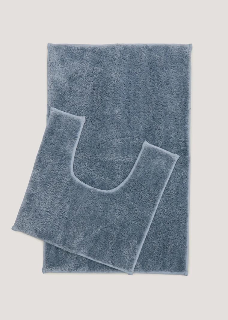 Quick-Dry Bath Mat and Base Mat
