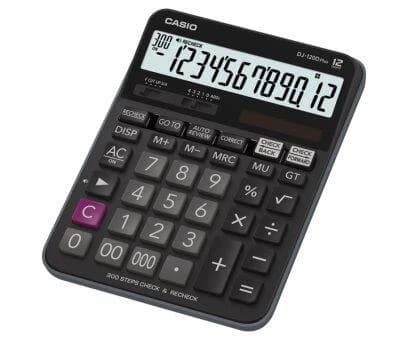 آلة حاسبة كاسيو تحقق وأعد التحقق DJ-120D PLUS