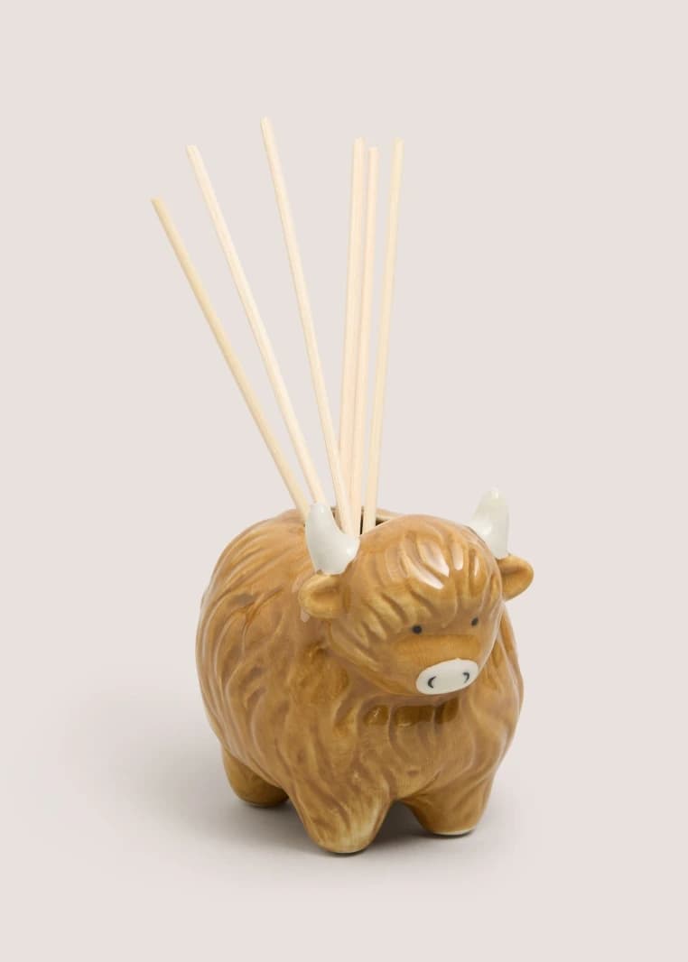 Highlands Cow Reed Diffuser - Beige