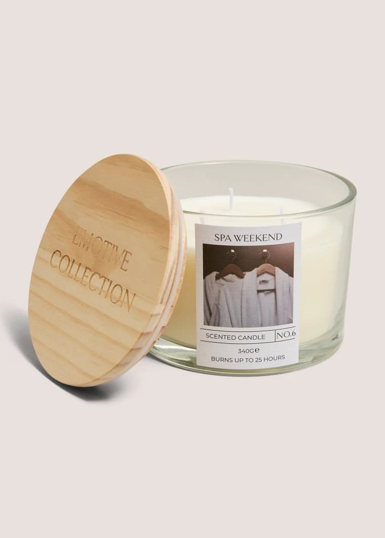 Spa Day Candle - White