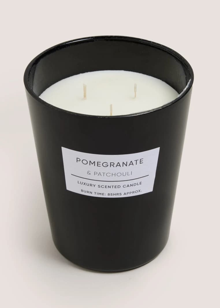 Elegance Candle Pomegranate and Patchouli Large - Black
