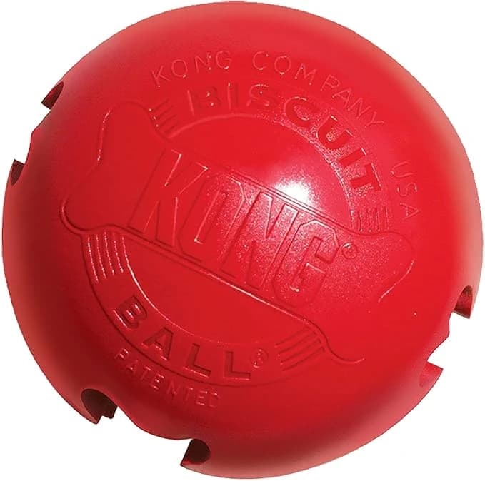 KONG Biscuit Ball™ - Durable Rubber Treat Toy for Small Dogs