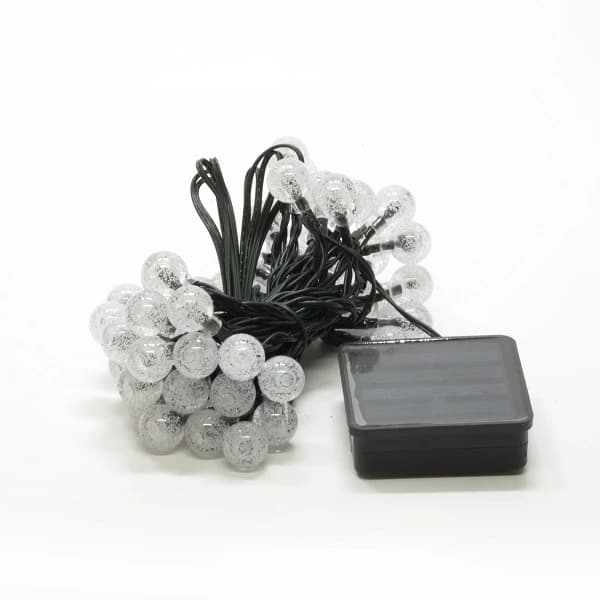 PVC Bubble Ball LED 50 Bulb 7m Solar Light