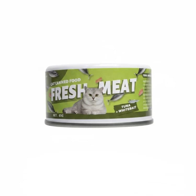 Cat Canned Food Fresh Meat - Tuna & Whitebait