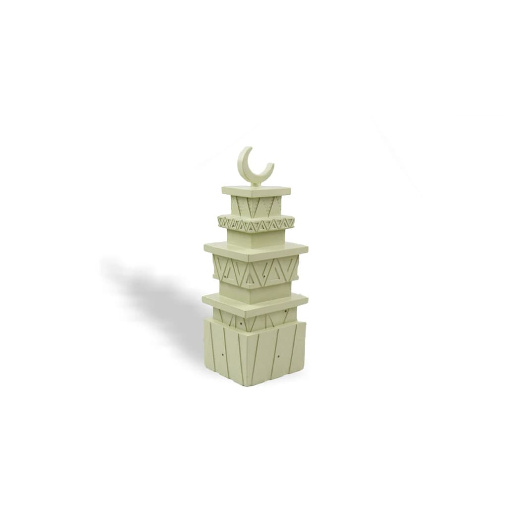 Zahi Minaret Resin Large Beige