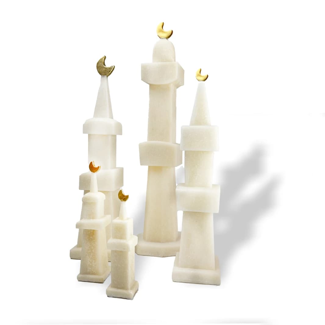 Exquisite Marmar Minaret – Small Resin PC Decor Piece