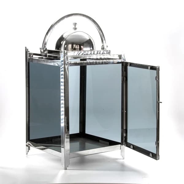 Silver Stainless Steel Lantern