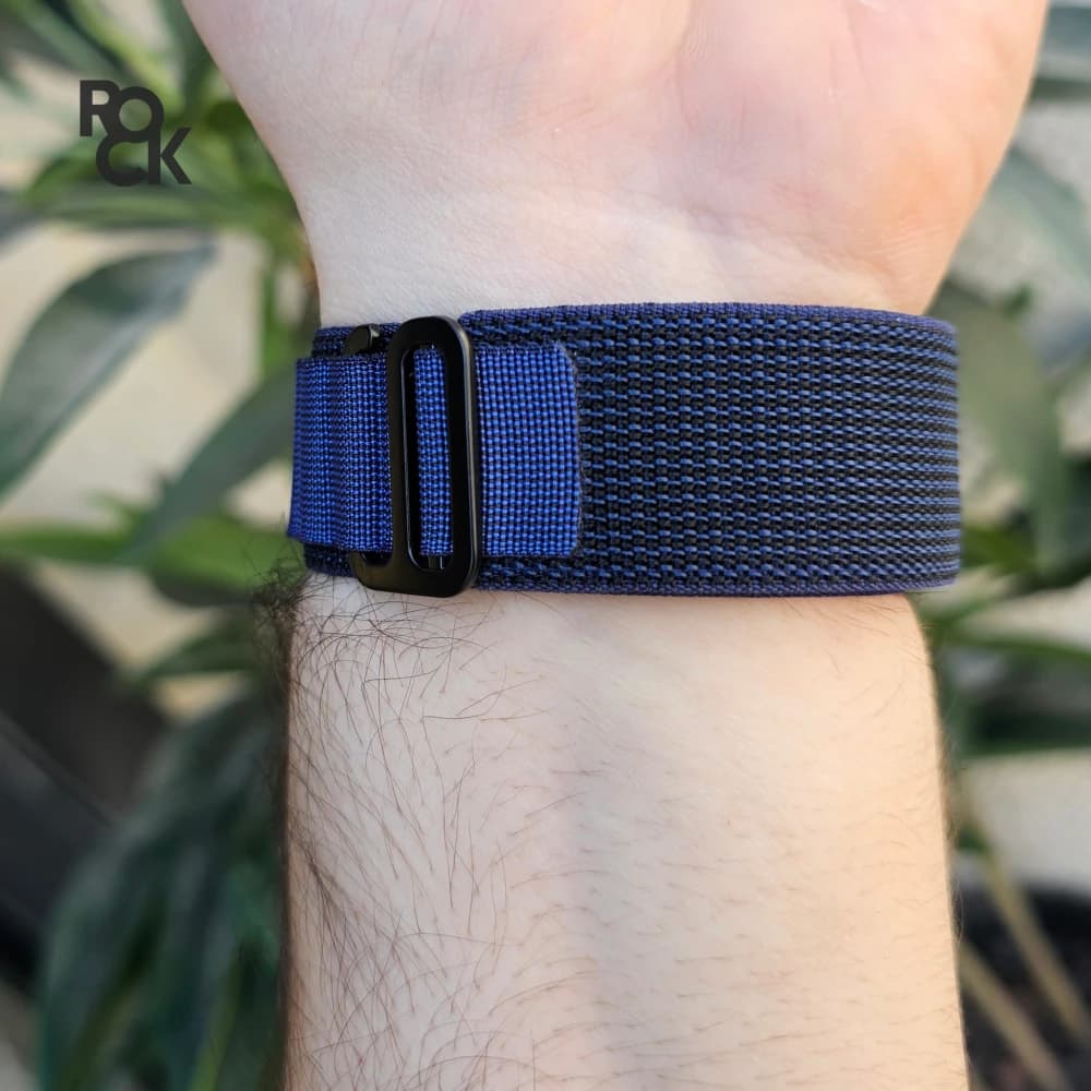 Alpine Loop Black Buckle For Apple Watch
